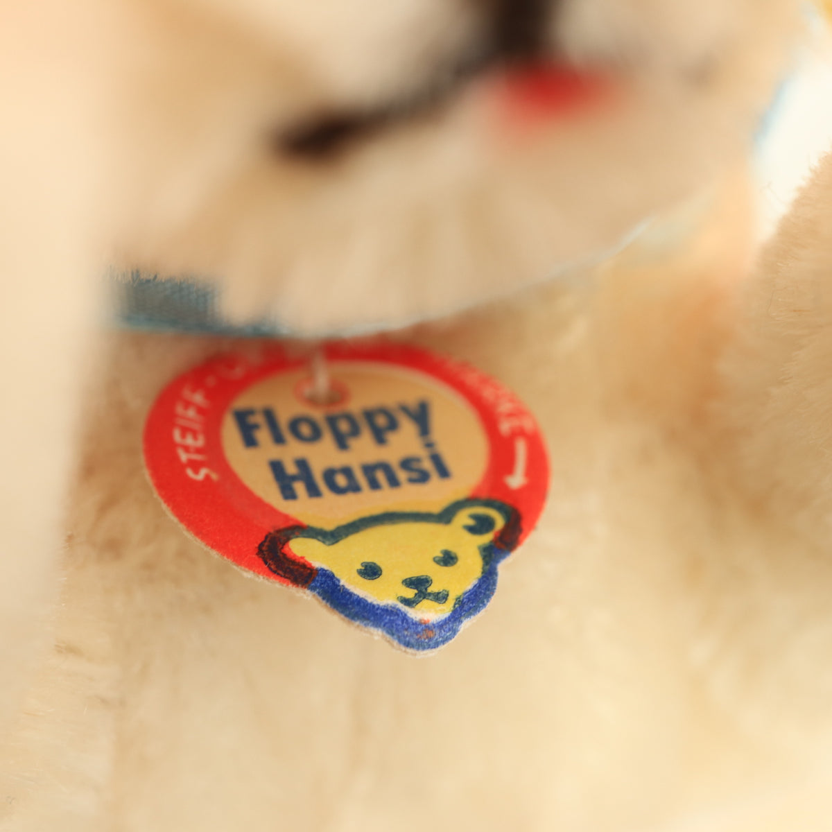 アンティーク シュタイフ お眠りウサギ Steiff Floppy Hansi 17cm