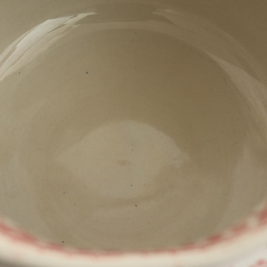 アンティーク ピシェ JARDINIERE フランス サルグミンヌ製 U&C SARREGUEMINES