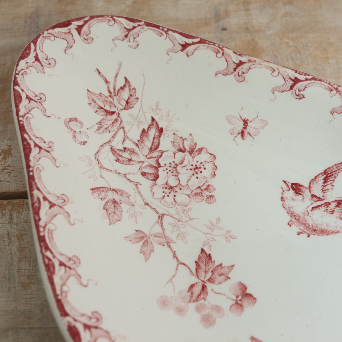 アンティーク ラヴィエ セイヨウサンザシ サンタマン フランス SAINT AMAND HAMAG AUBEPINE FRANCE Antique Ravier