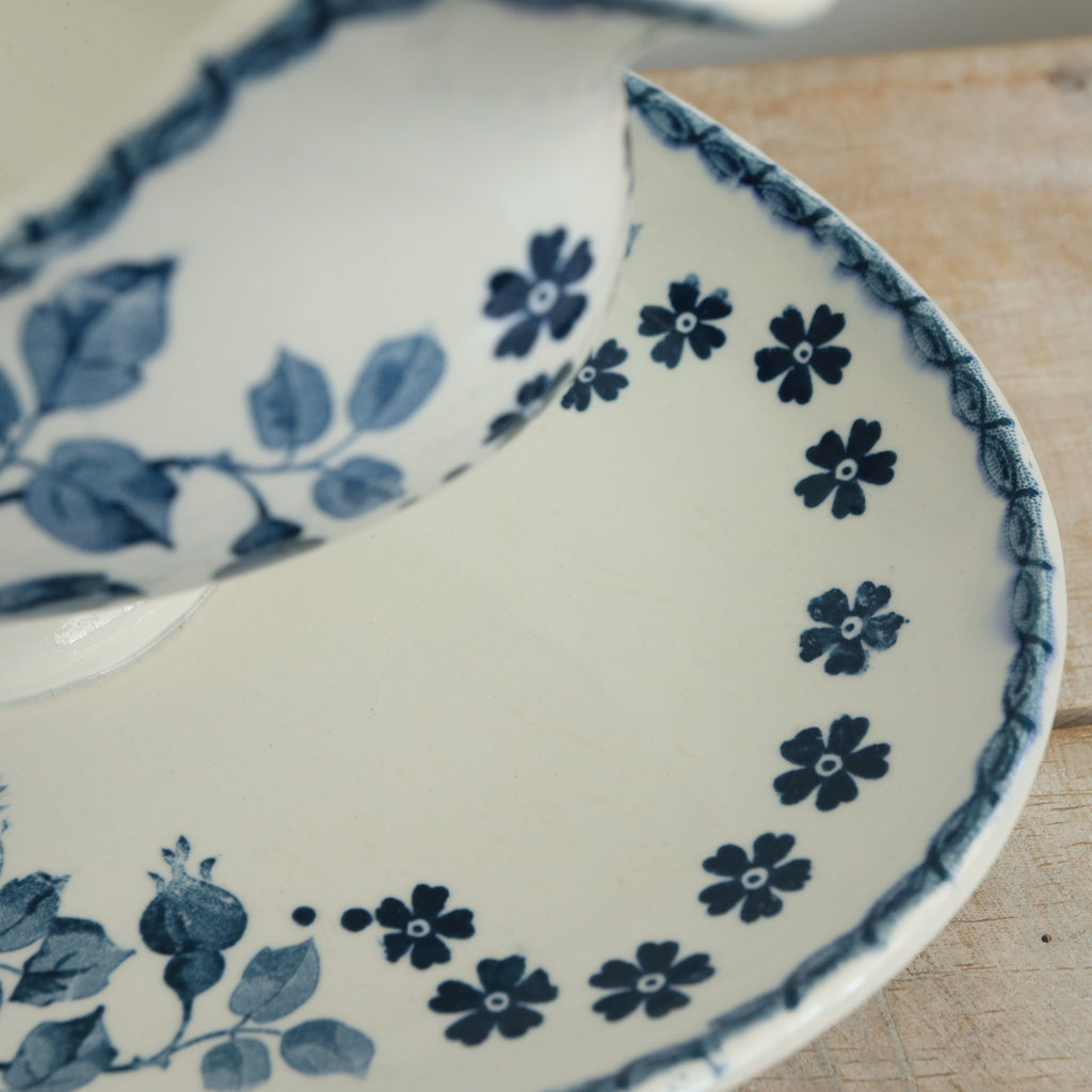 アンティーク ソーシエール サルグミンヌ フランス Trouville U&C SARREGUEMINES FRANCE Antique Gravy boat