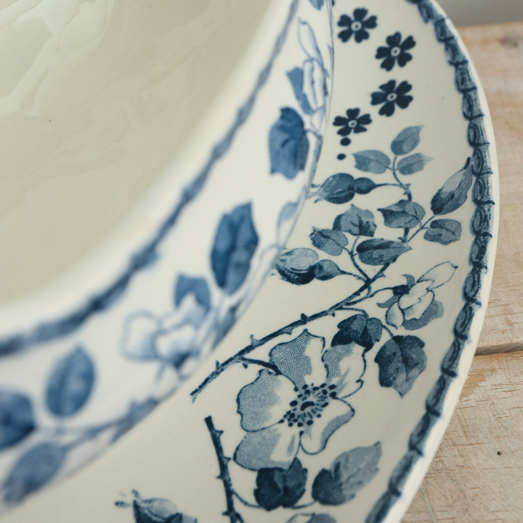 アンティーク ソーシエール サルグミンヌ フランス Trouville U&C SARREGUEMINES FRANCE Antique Gravy boat