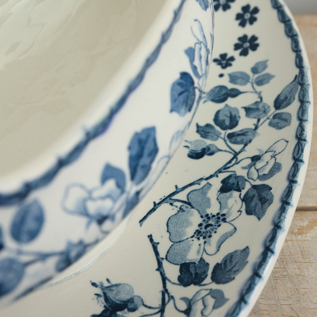 アンティーク ソーシエール サルグミンヌ フランス Trouville U&C SARREGUEMINES FRANCE Antique Gravy boat