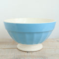 アンティーク カフェオレボウル ライトブルー サルグミンヌ フランス Digoin & Sarreguemines Antique Bowl