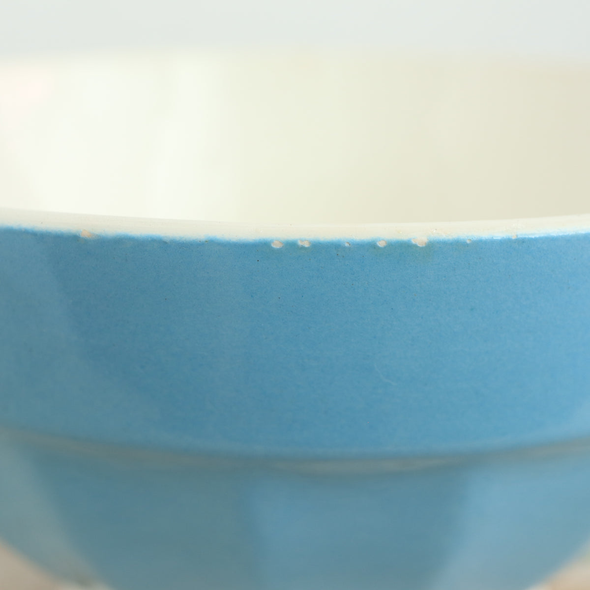アンティーク カフェオレボウル ライトブルー サルグミンヌ フランス Digoin & Sarreguemines Antique Bowl