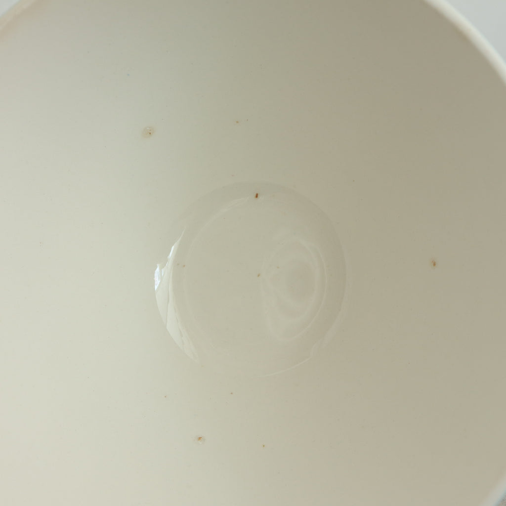 アンティーク カフェオレボウル ライトブルー サルグミンヌ フランス Digoin & Sarreguemines Antique Bowl
