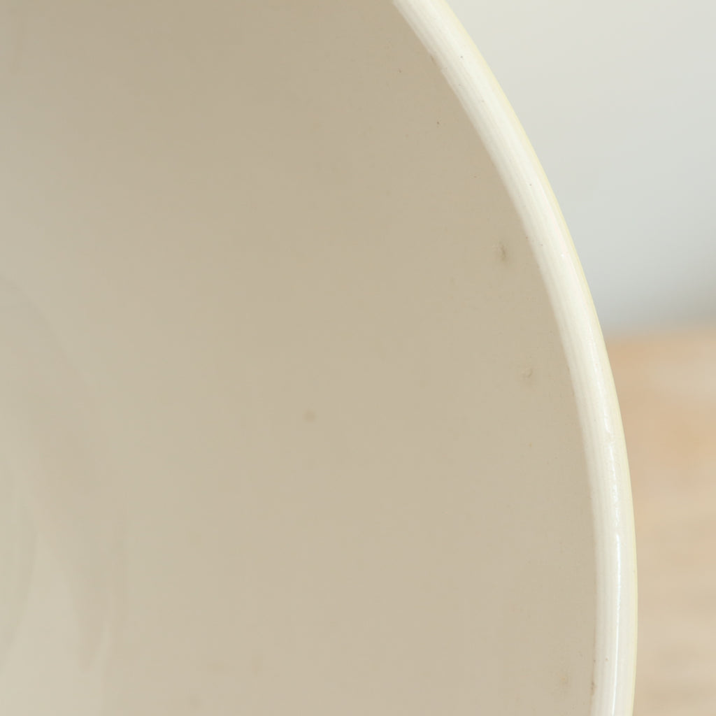 アンティーク カフェオレボウル ライトイエロー サルグミンヌ フランス Digoin & Sarreguemines Antique Bowl