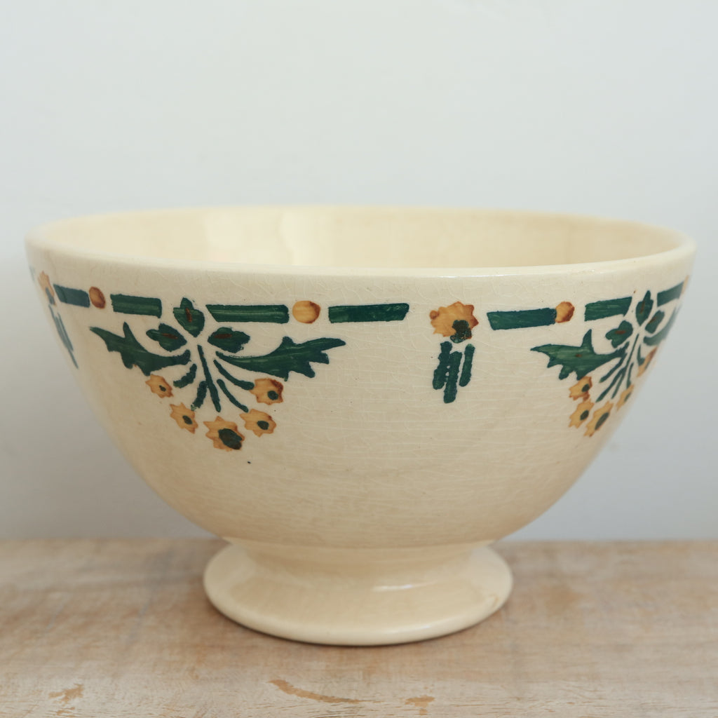 アンティーク カフェオレボウル ミモザ ショワジールロワ フランス CHOISY LE ROI FRANCE Antique Bowl