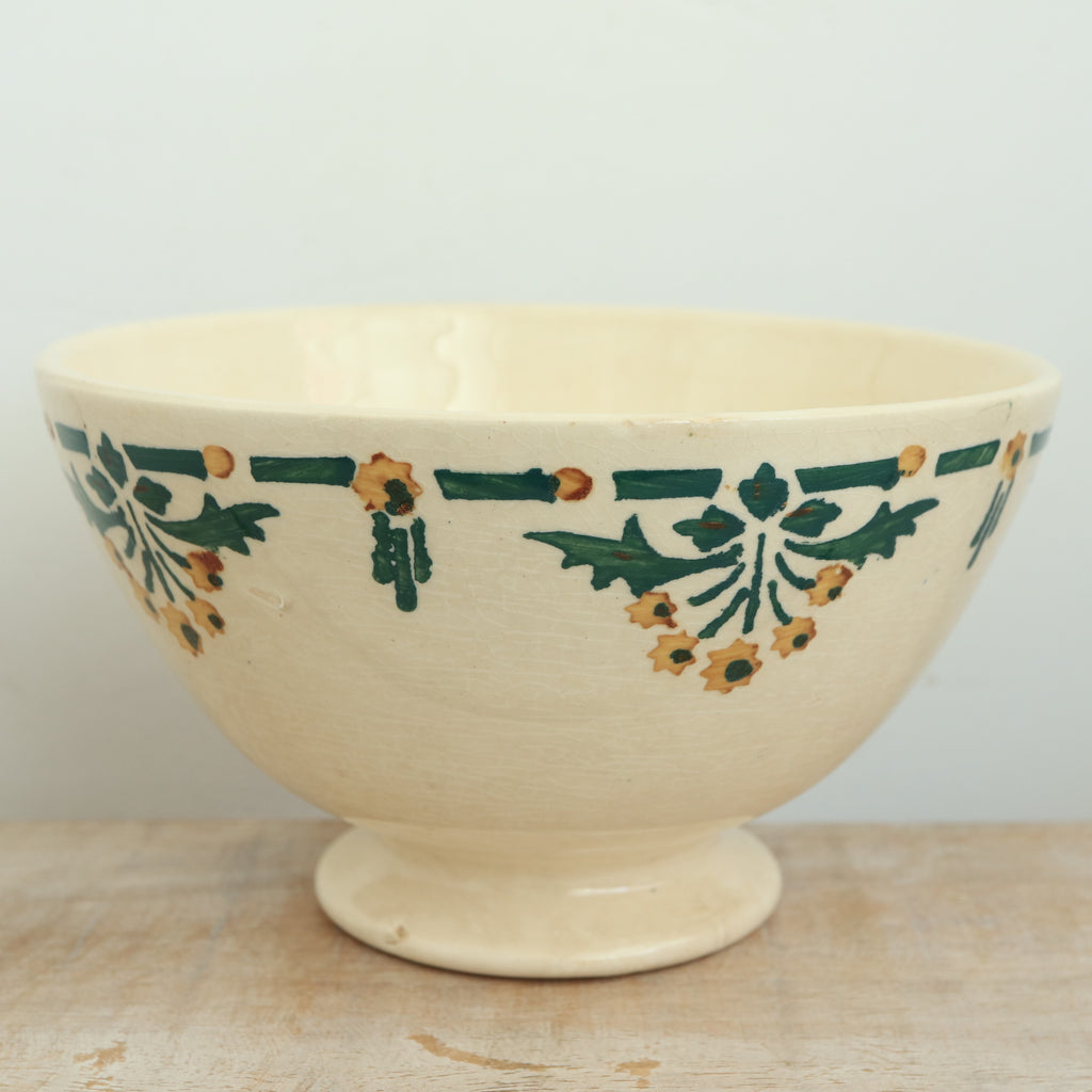 アンティーク カフェオレボウル ミモザ ショワジールロワ フランス CHOISY LE ROI FRANCE Antique Bowl