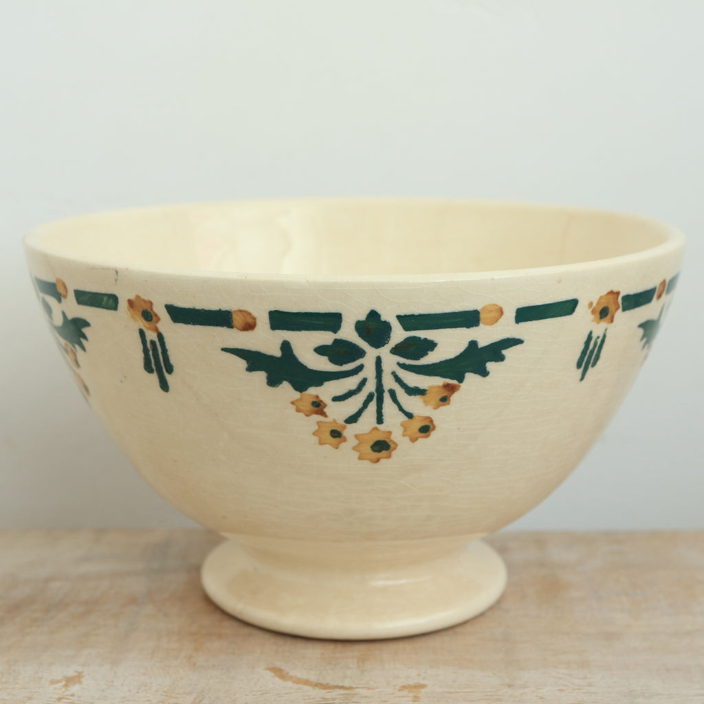 アンティーク カフェオレボウル ミモザ ショワジールロワ フランス CHOISY LE ROI FRANCE Antique Bowl