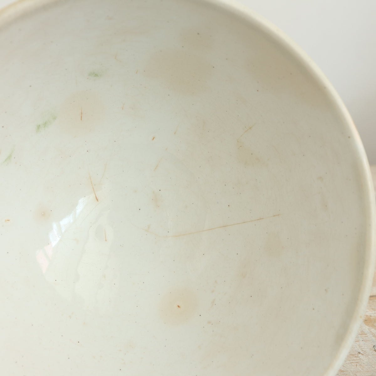 アンティーク カフェオレボウル サンタマン フランス MURIER ST.AMAND HAMAGE NORD FRANCE Antique Bowl
