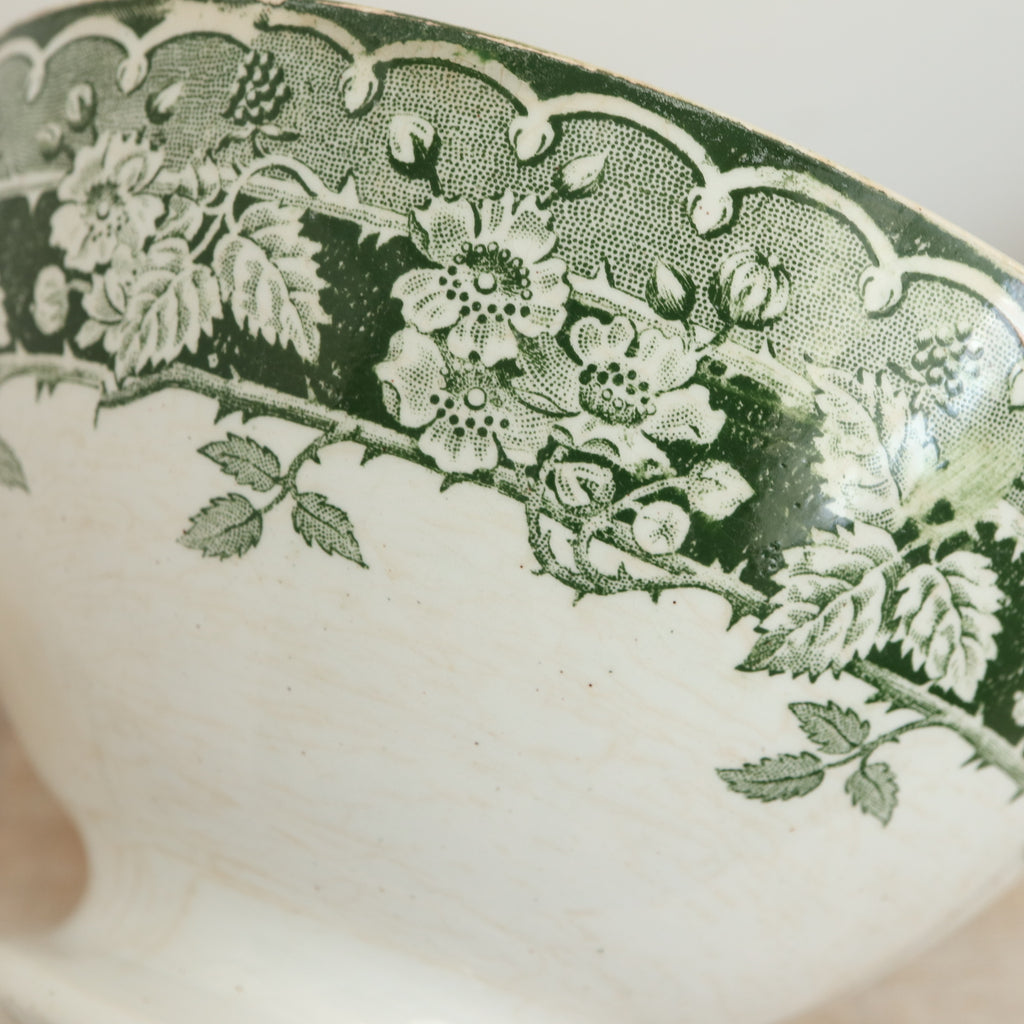 アンティーク カフェオレボウル サンタマン フランス MURIER ST.AMAND HAMAGE NORD FRANCE Antique Bowl