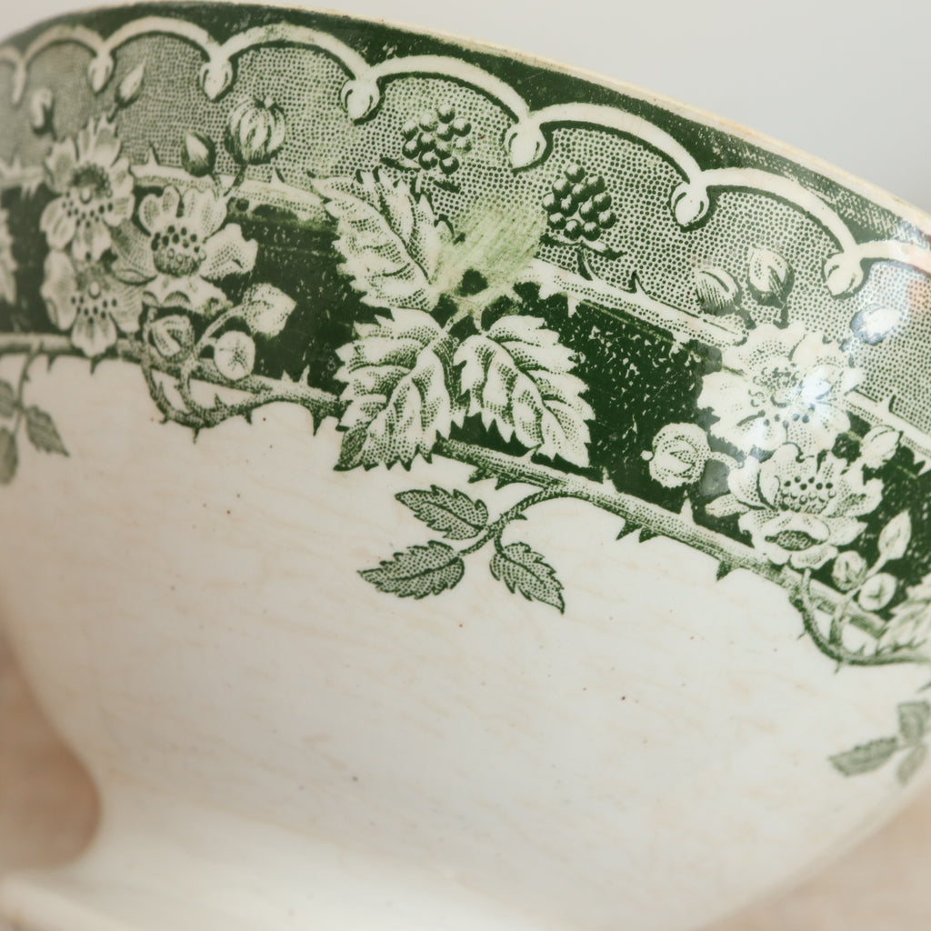 アンティーク カフェオレボウル サンタマン フランス MURIER ST.AMAND HAMAGE NORD FRANCE Antique Bowl