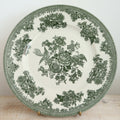 バーレイ グリーン アジアティックフェザンツ プレートM Burleigh Green Asiatic Pheasants Plate 22cm