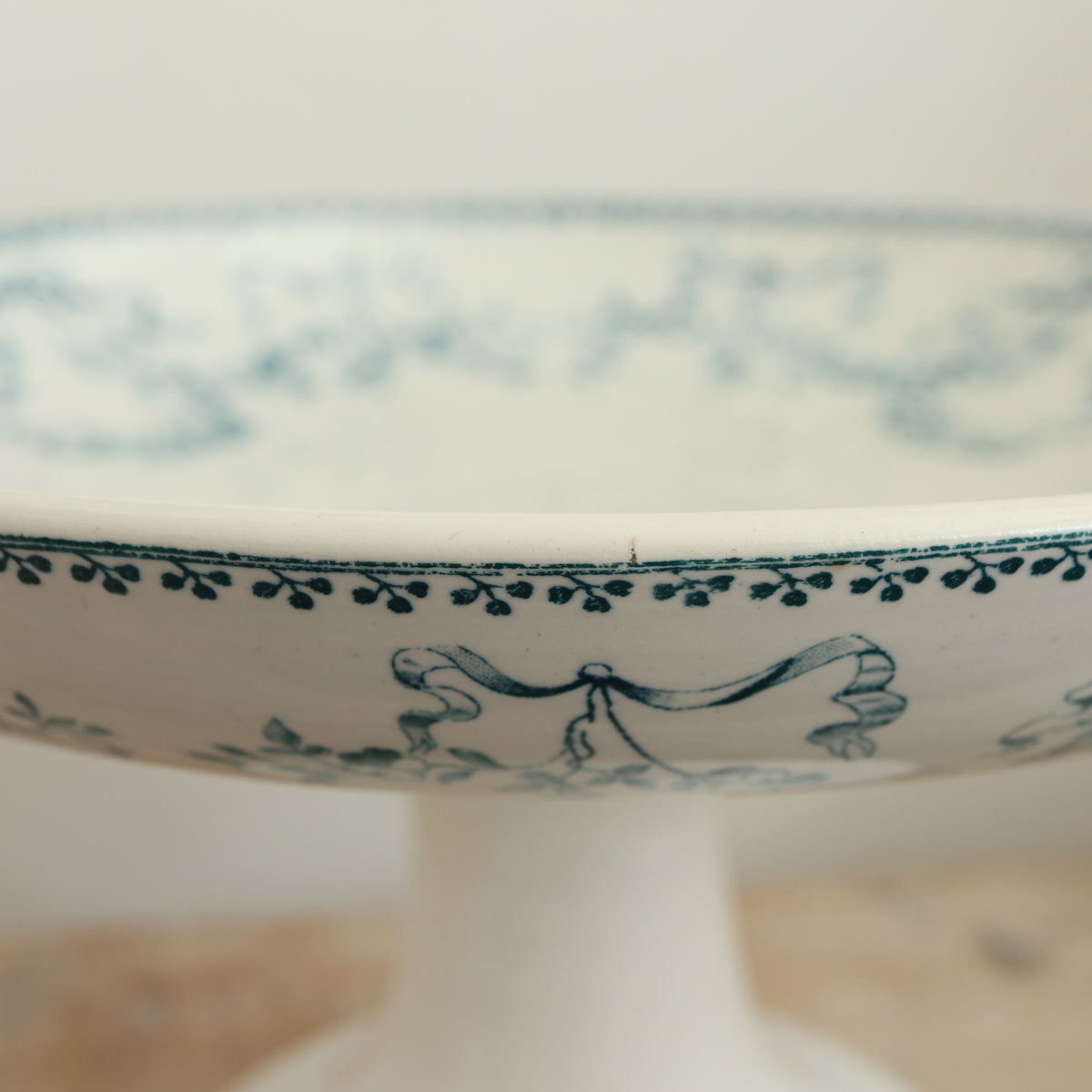 アンティーク コンポティエ モーツァルト サルグミンヌ フランス MOZART U&C SARREGUEMINES FRANCE Antique Compotier