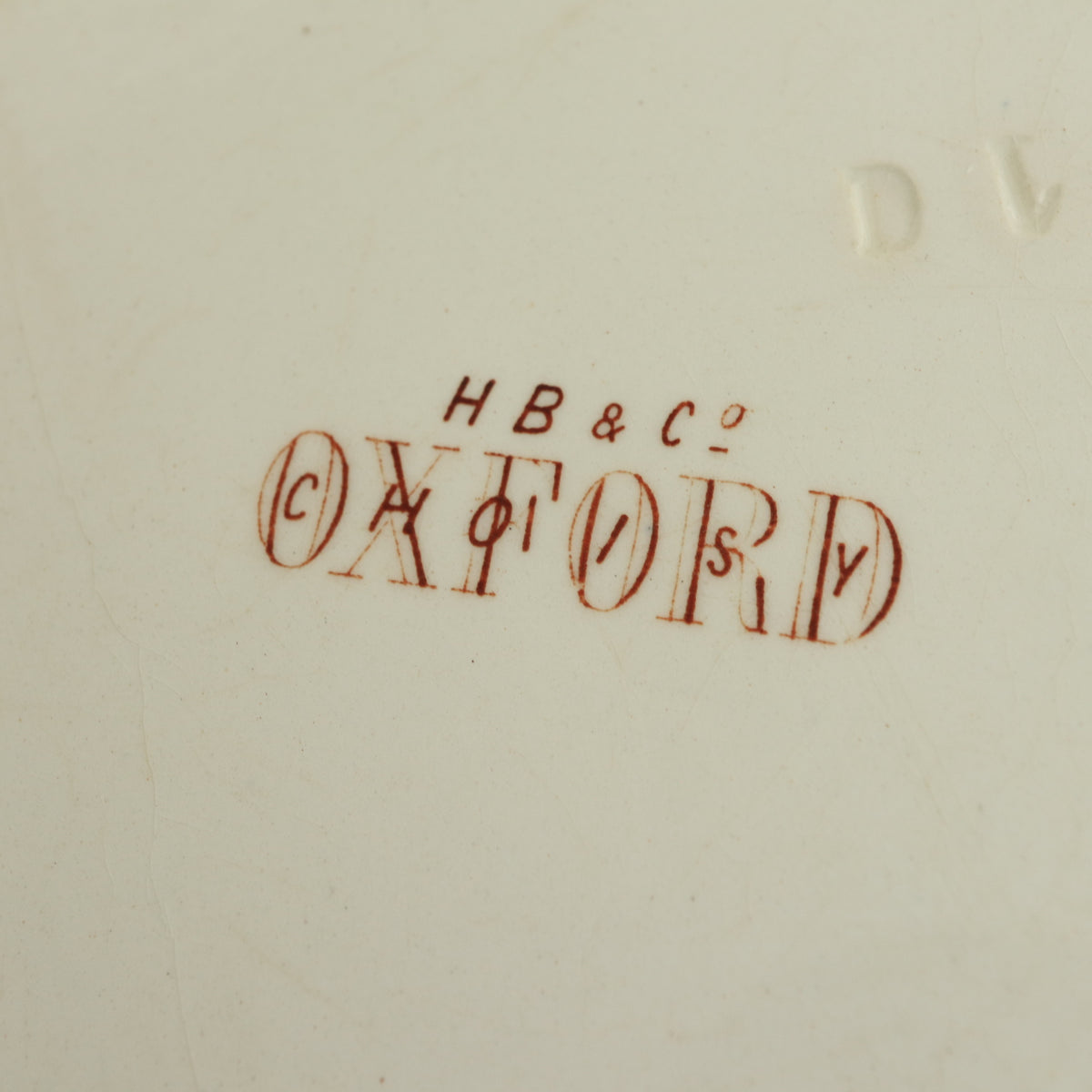 アンティーク プレート オックスフォード ショワジールロワ フランス OXFORD CHOISY LE ROI FRANCE