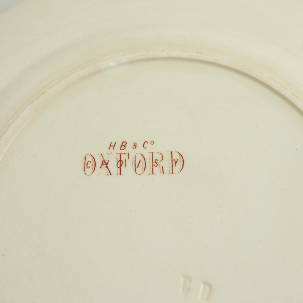 アンティーク プレート オックスフォード ショワジールロワ フランス OXFORD CHOISY LE ROI FRANCE