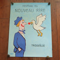 レイモン・サヴィニャック 新しい笑いのフェスティバル ビンテージポスター Festival du Nouveau Rire Raymond Savignac