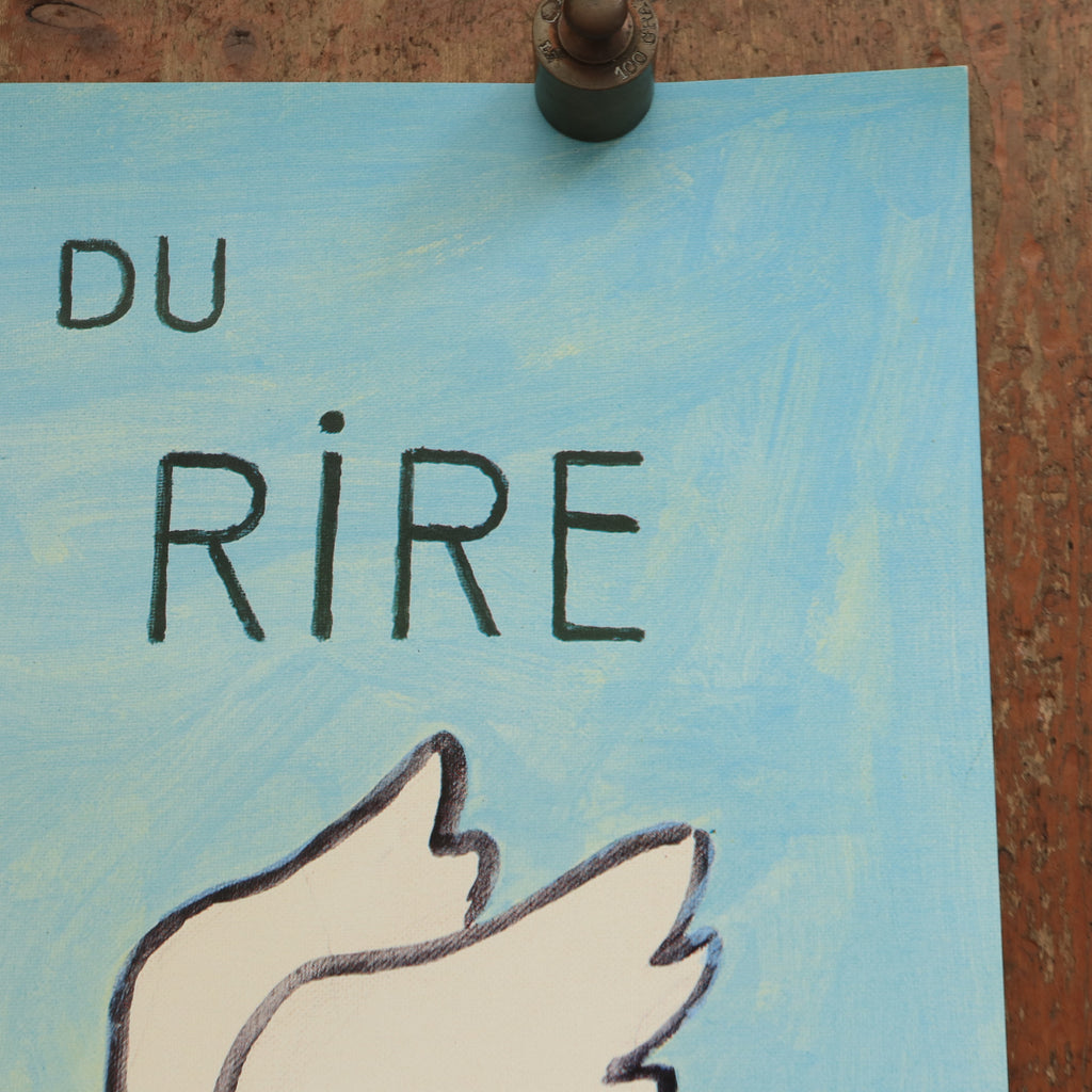 レイモン・サヴィニャック 新しい笑いのフェスティバル ビンテージポスター Festival du Nouveau Rire Raymond Savignac