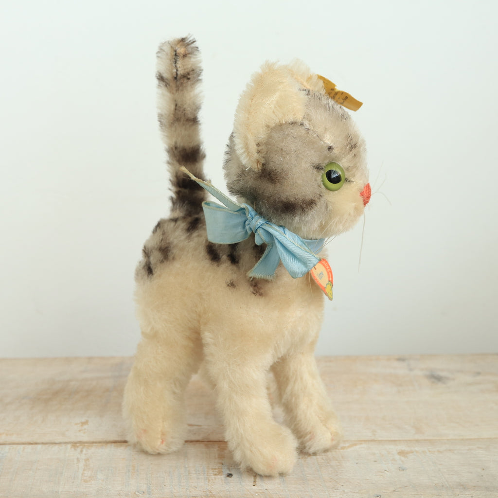 アンティーク シュタイフ ネコ Steiff Cat Lizzy 15cm