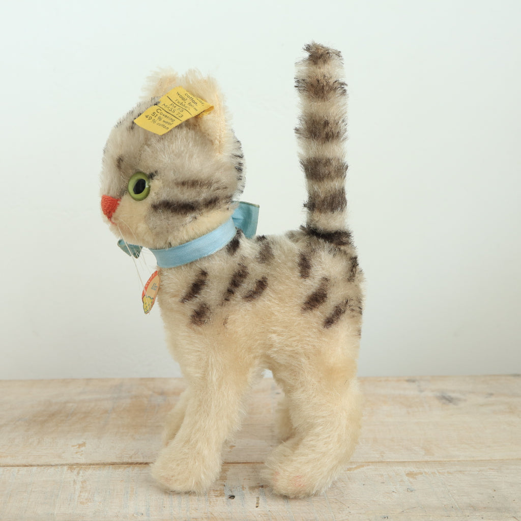 アンティーク シュタイフ ネコ Steiff Cat Lizzy 15cm