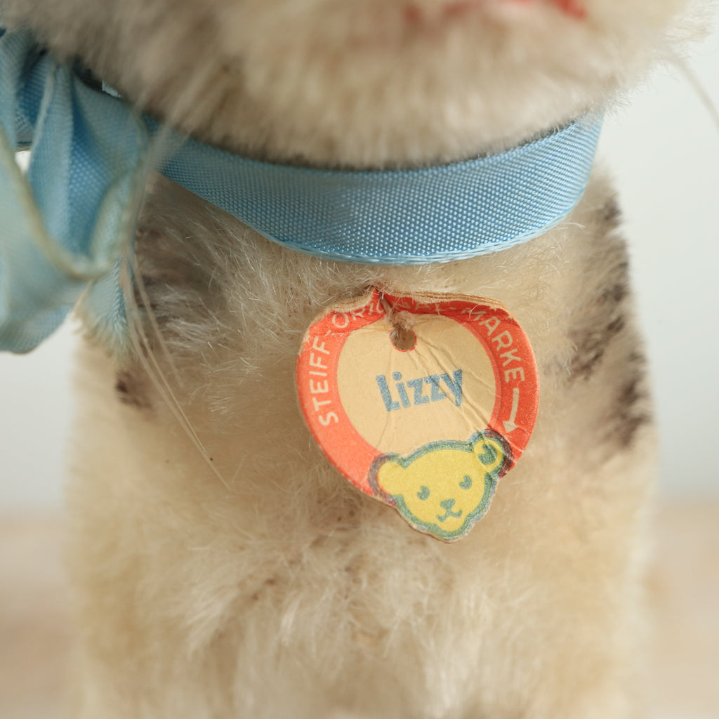 アンティーク シュタイフ ネコ Steiff Cat Lizzy 15cm