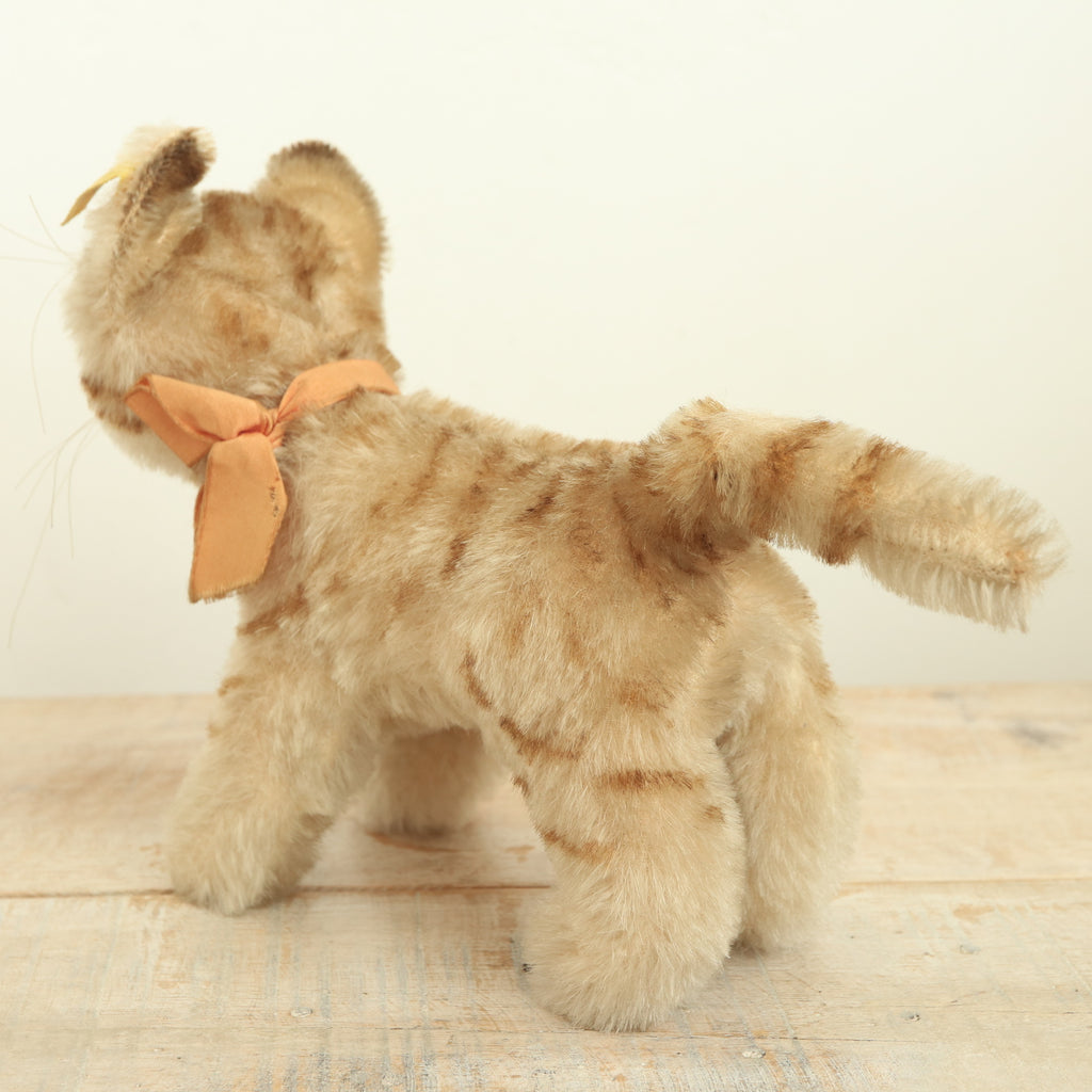 アンティーク シュタイフ ネコ Steiff Cat Tapsy 15cm