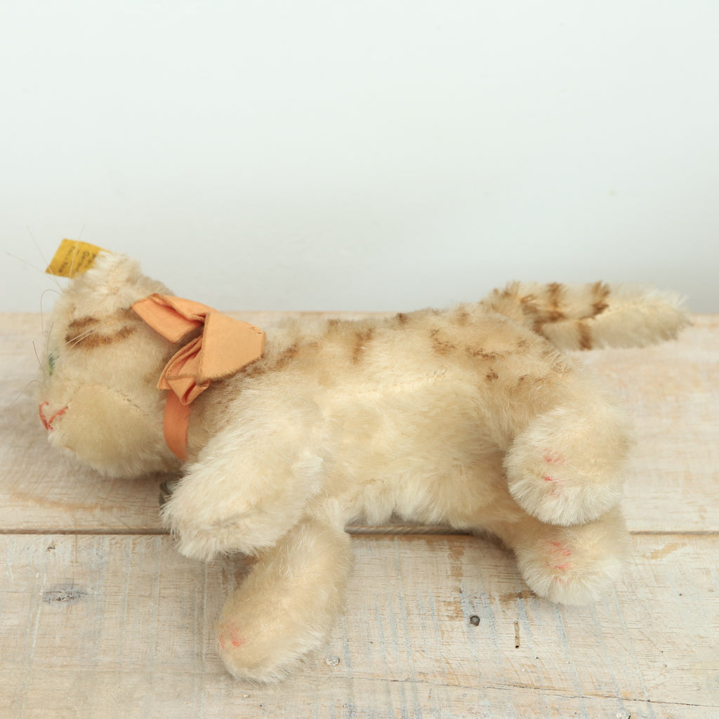 アンティーク シュタイフ ネコ Steiff Cat Tapsy 15cm