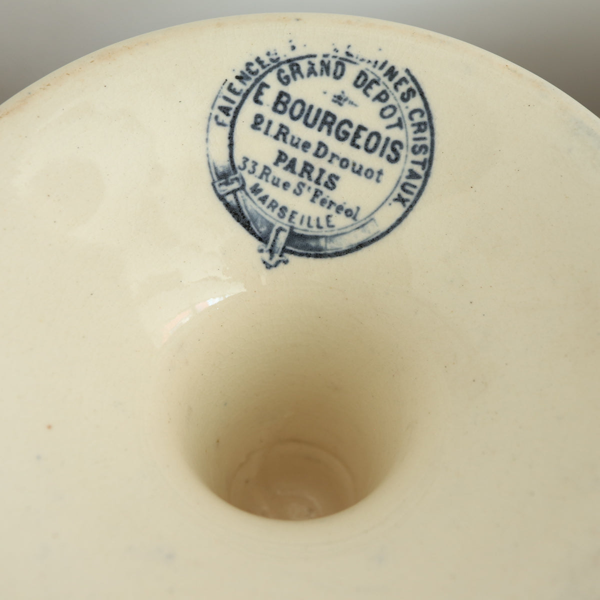アンティーク コンポティエ ツバメ エミールブルジョワ フランス Emile bourgeois FRANCE