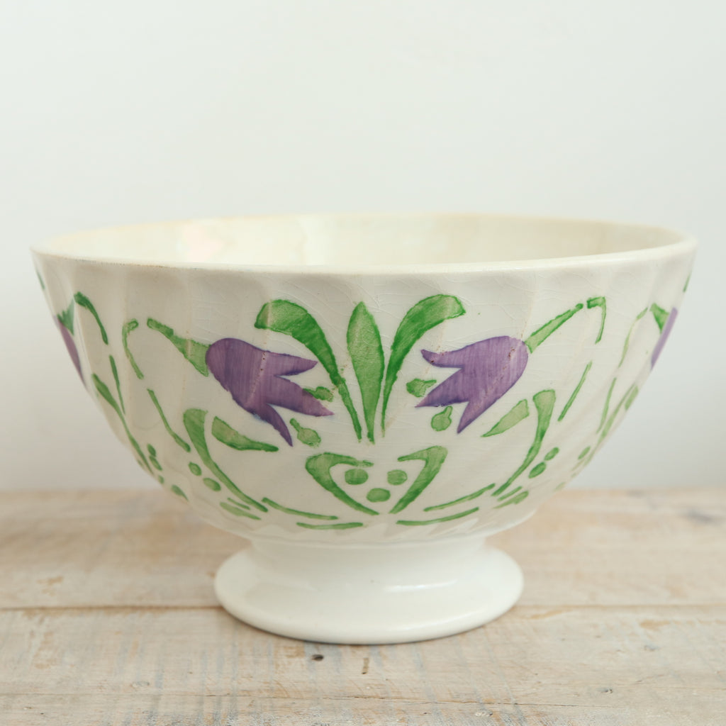 アンティーク カフェオレボウル ディゴワン＆サルグミンヌ フランス Digoin & Sarreguemines FRANCE