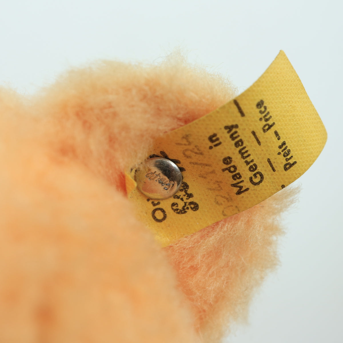 アンティーク シュタイフ テディベア Steiff Dralon Teddy Petsy 24cm