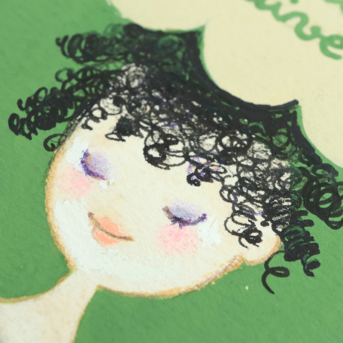 ルフォール・オプノ オリジナル原画  La Boutique Naive Lefor Openo Original artwork
