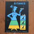 サヴィニャック ジタン ヴィンテージポスター Savignac Cigarettes GITANES