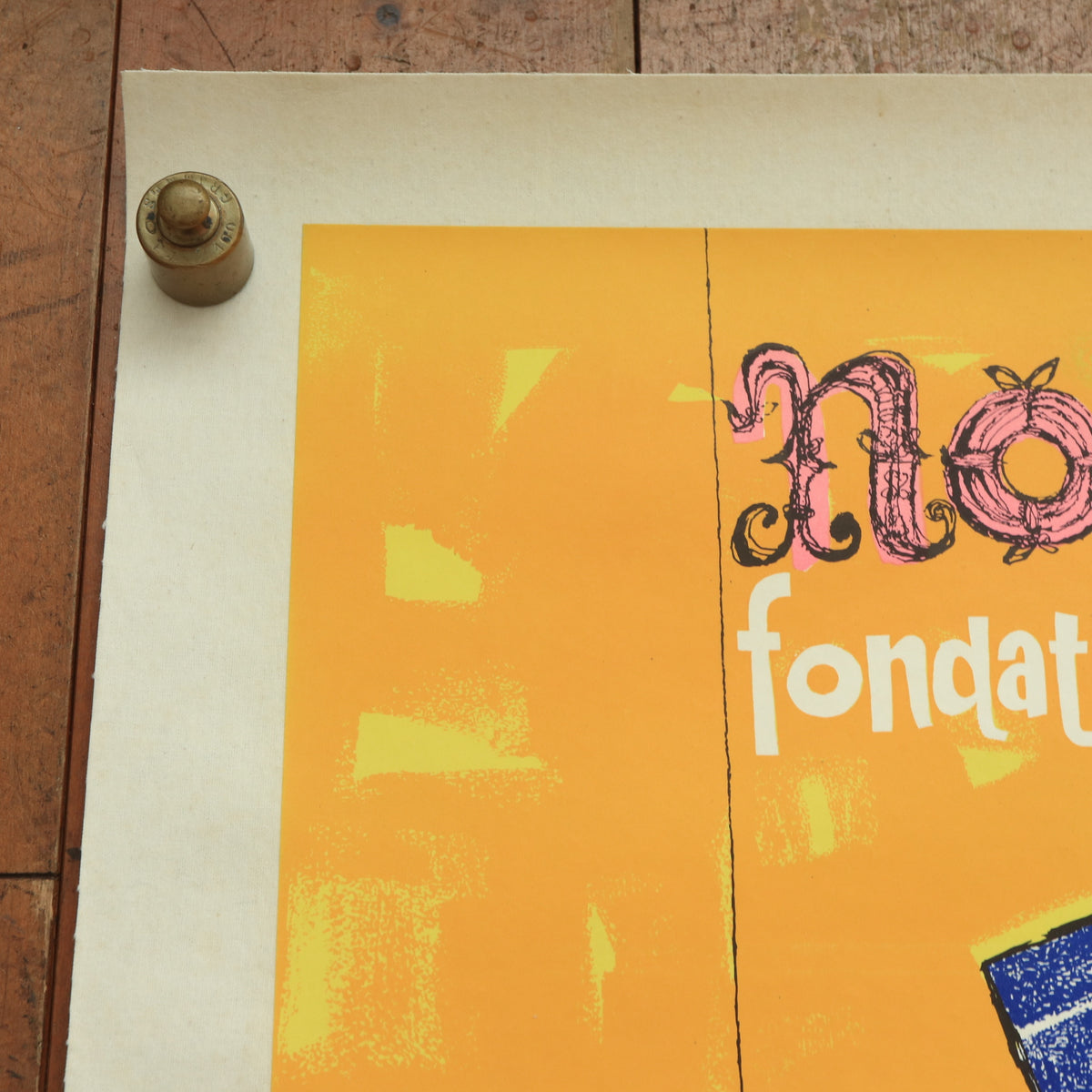 ルフォール・オプノ NOEL 62 ビンテージポスター Fondation Louis Lepine Lefor Openo