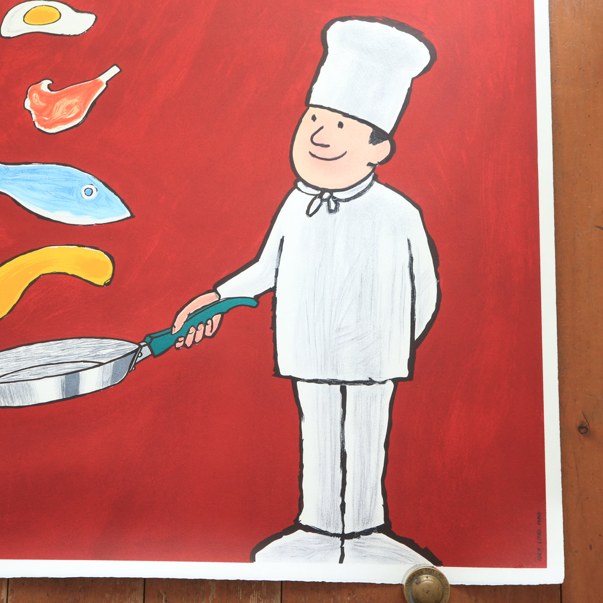 サヴィニャック ティファール リトグラフ ポスター SAVIGNAC TEFAL