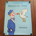 Raymond Savignac Festival of New Humor Vintage Poster Festival du Nouveau Rire Raymond Savignac