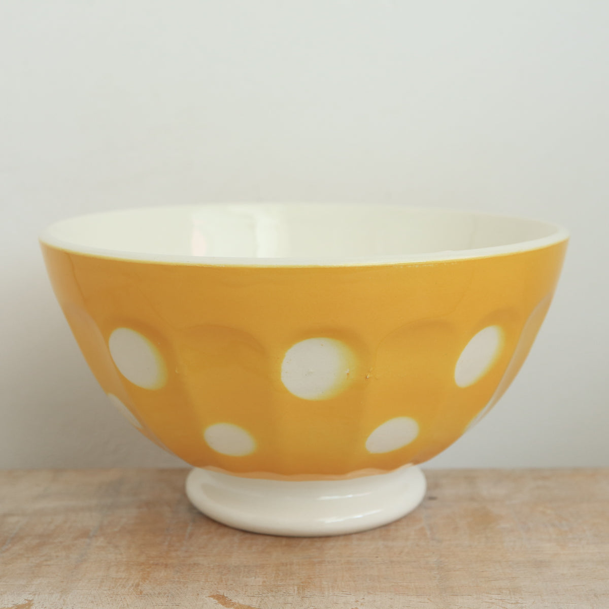 Antique Café au Lait Bowl Mary Lou Digoin & Sarreguemines France Mary Lou DIGOIN & SARREGUEMINES FRANCE