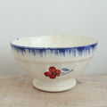Antique Café au Lait Bowl Mary Lou Digoin & Sarreguemines France Mary Lou DIGOIN & SARREGUEMINES FRANCE