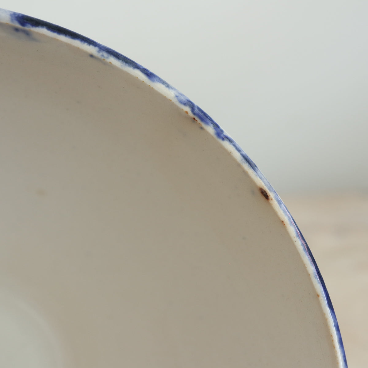 Antique Café au Lait Bowl Mary Lou Digoin & Sarreguemines France Mary Lou DIGOIN & SARREGUEMINES FRANCE