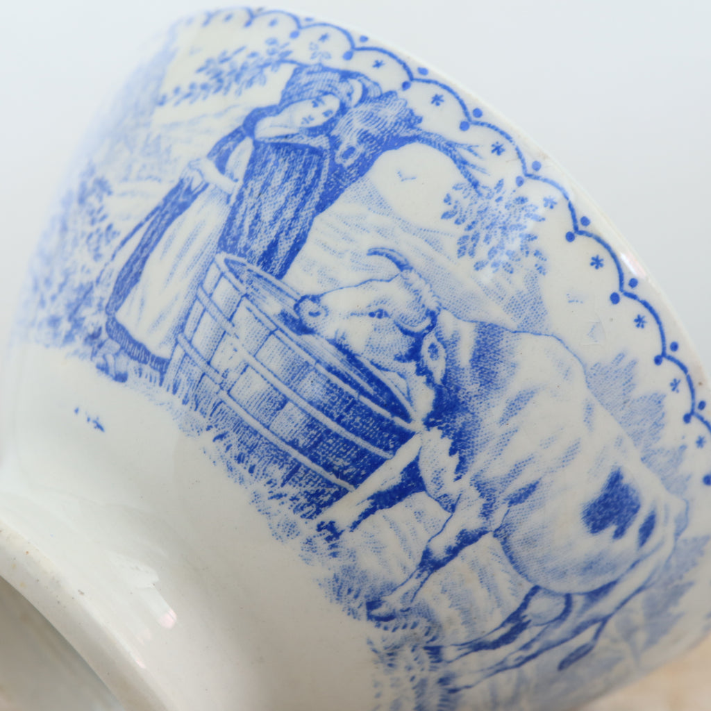 アンティーク カフェオレボウル 酪農家 LAITIERE SAINT AMAND ET HAMAGE NORD
