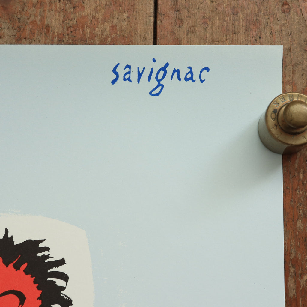 サヴィニャック パリ 誕生2000年記念 ポスター エッフェル塔 SAVIGNAC 1951 PARIS a 2000 ans