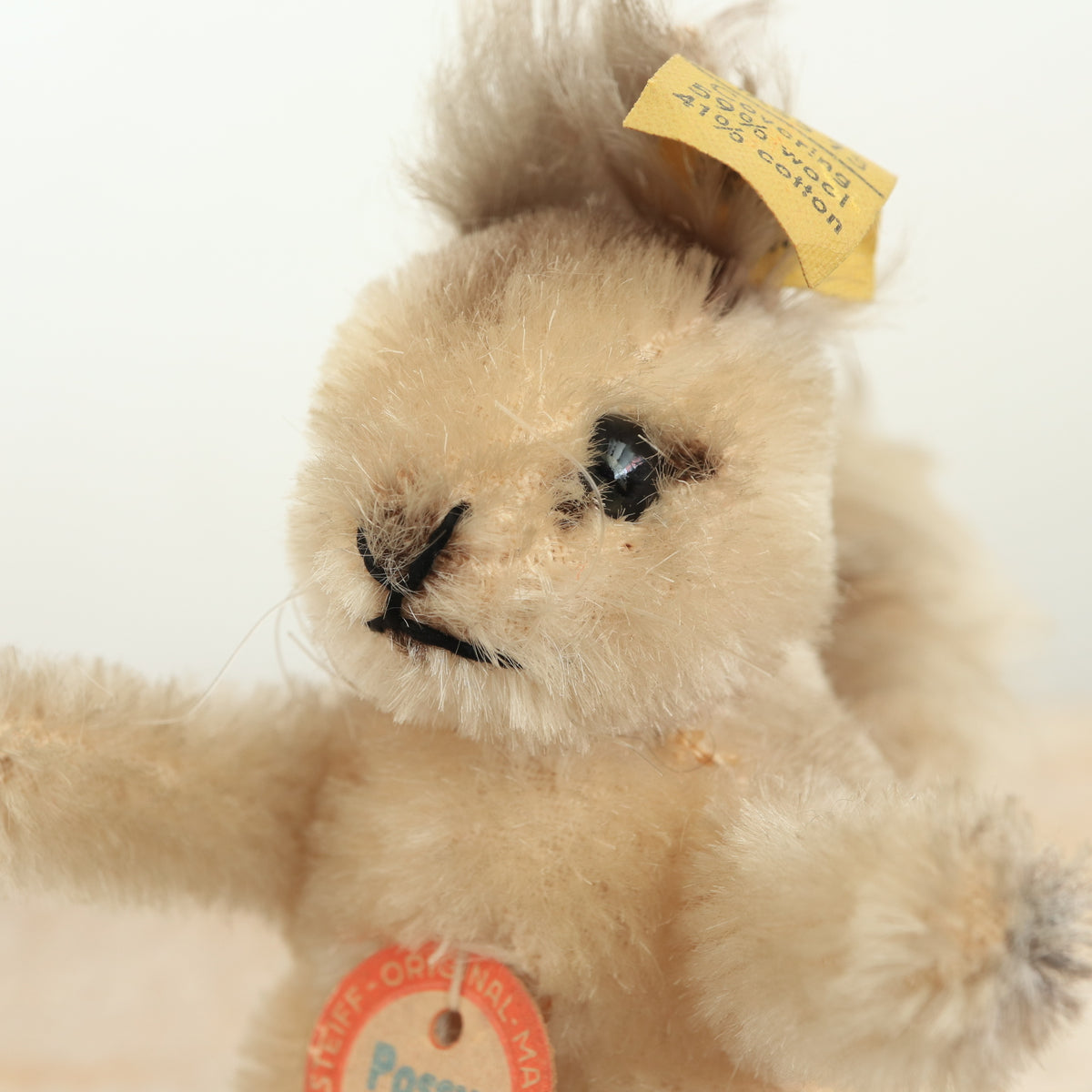 アンティーク シュタイフ リス グレー Steiff Possy 10cm