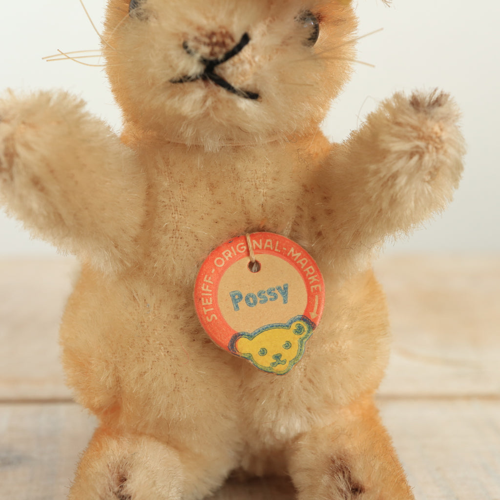 アンティーク シュタイフ リス Steiff Possy 10cm