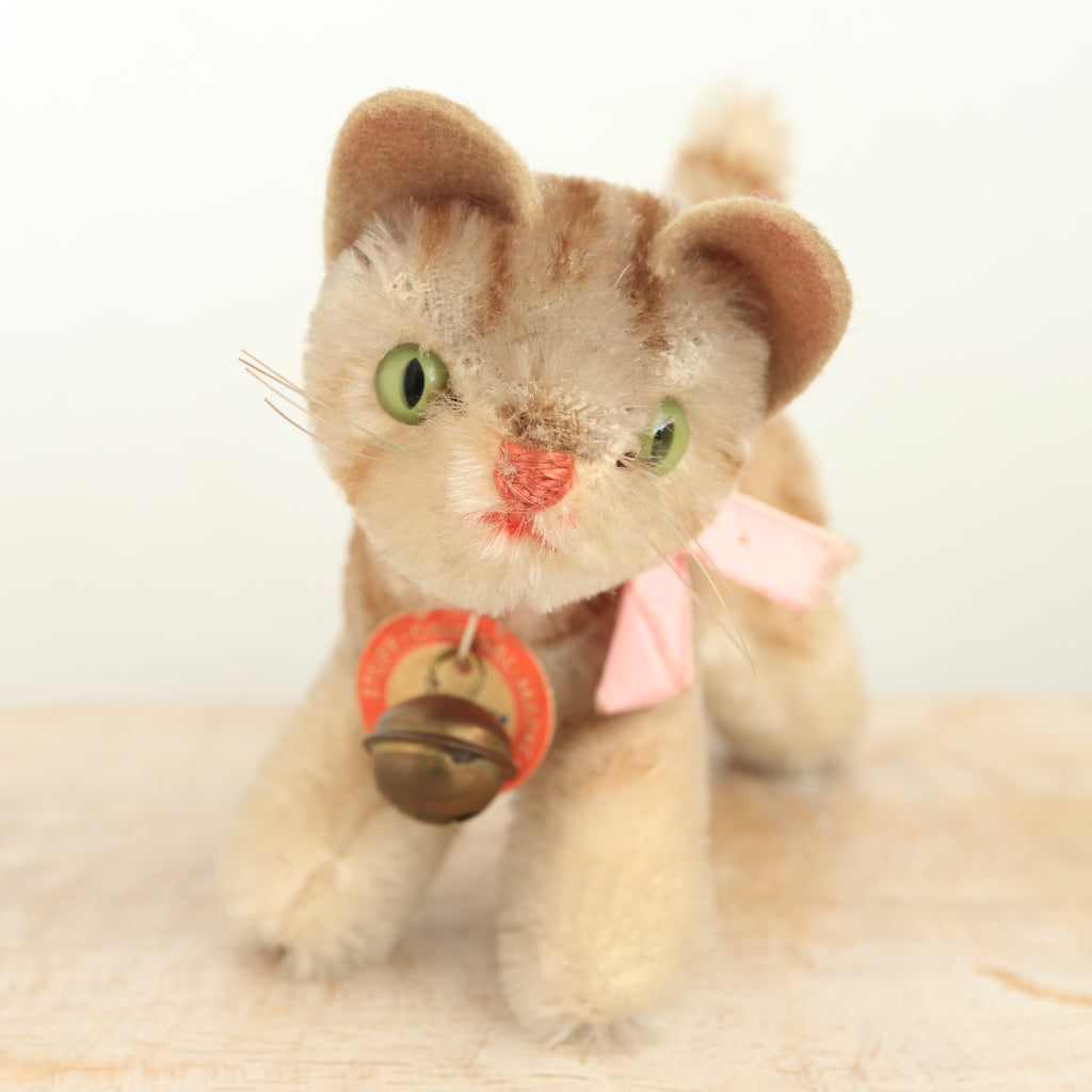 アンティーク シュタイフ ネコ Steiff Tapsy 8cm