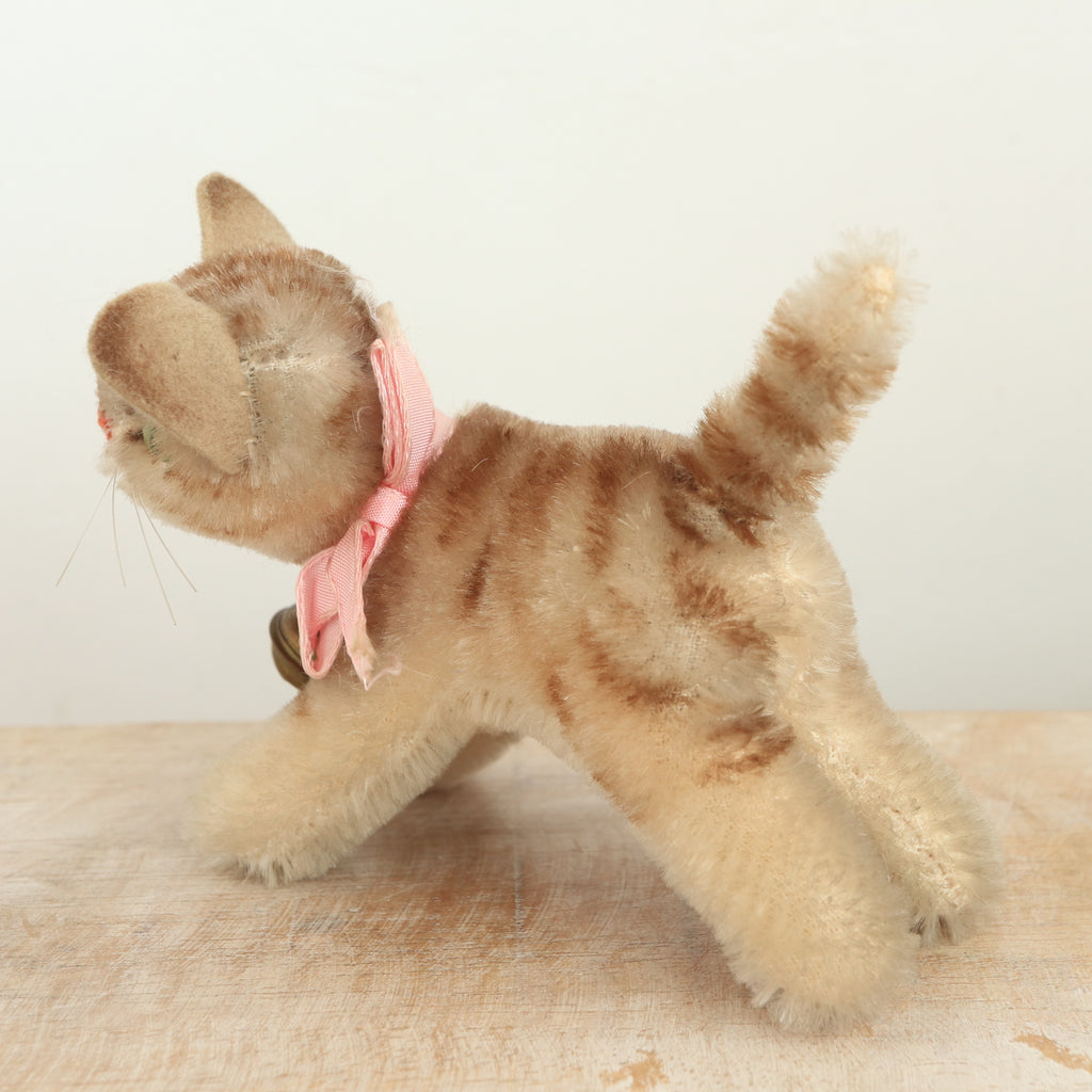 アンティーク シュタイフ ネコ Steiff Tapsy 8cm