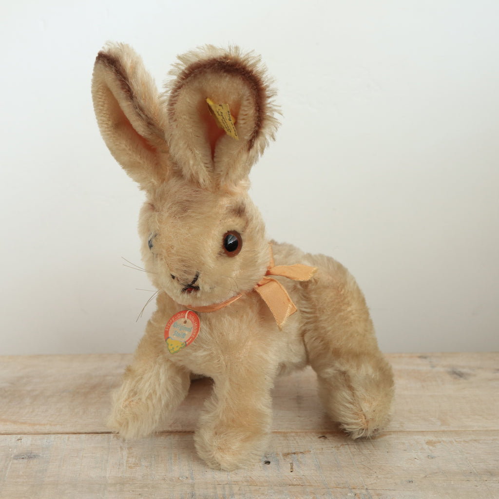 アンティーク シュタイフ ウサギ チェンジャブルラビット Steiff Changeable Rabbit 17cm
