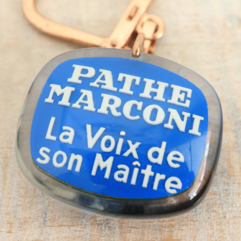 ブルボンキーホルダー ニッパー 犬 PATHE MARCONI