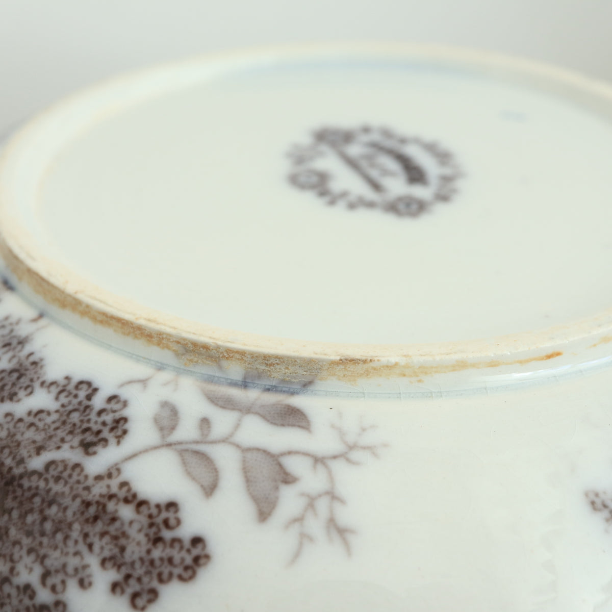 アンティーク ピシェ JARDINIERE フランス サルグミンヌ製 U&C SARREGUEMINES