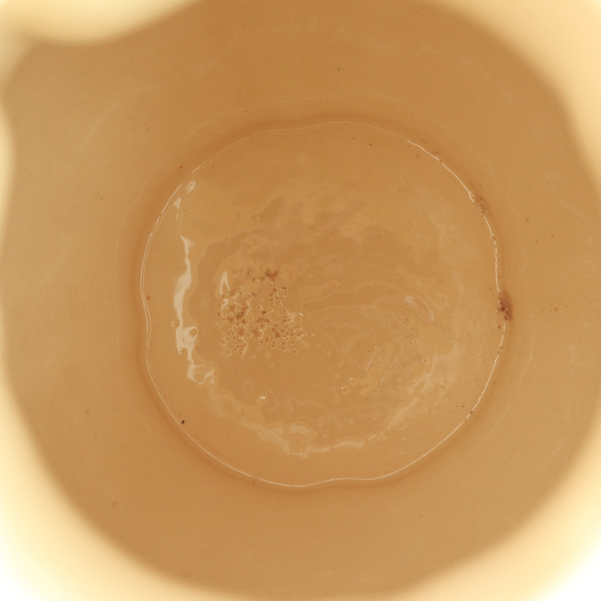 アンティーク コーヒーポット 花リム Ivoire フランス サルグミンヌ製 Sarreguemines