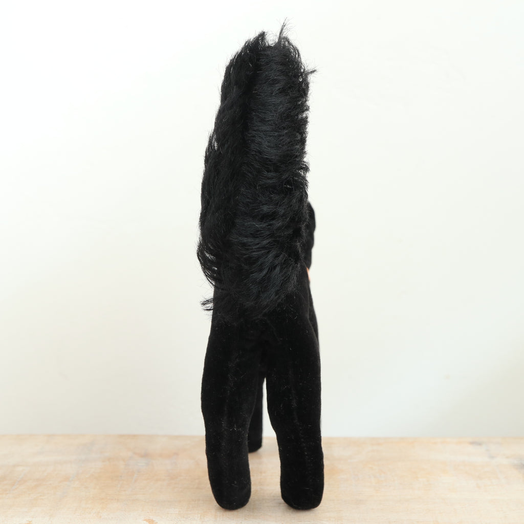 アンティーク シュタイフ 黒猫 Steiff Black Tom Cat 10cm