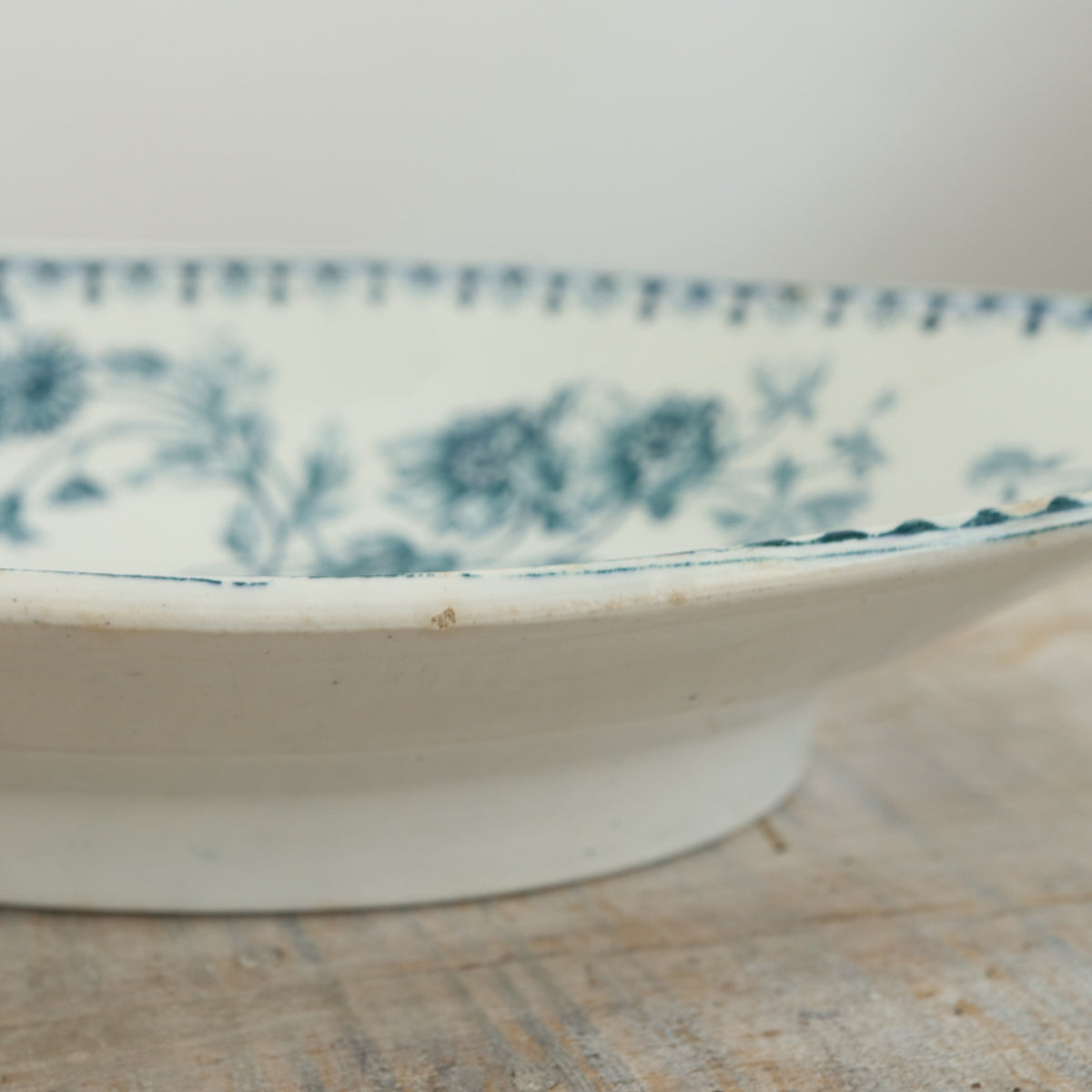 アンティーク ラヴィエ サルグミンヌ フランス U&C SARREGUEMINES ELVIRE FRANCE Antique Ravier